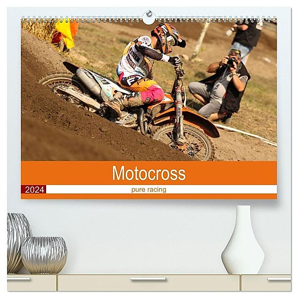 Motocross 2024 (hochwertiger Premium Wandkalender 2024 DIN A2 quer), Kunstdruck in Hochglanz, Arne Fitkau Fotografie & Design