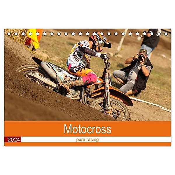 Motocross 2024 (Tischkalender 2024 DIN A5 quer), CALVENDO Monatskalender, Arne Fitkau Fotografie & Design