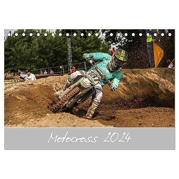 Motocross 2024 (Tischkalender 2024 DIN A5 quer), CALVENDO Monatskalender, Arne Fitkau Fotografie & Design