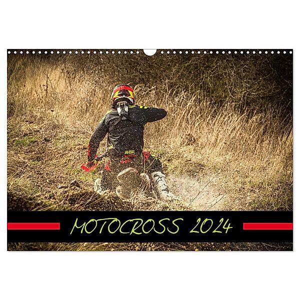 MOTOCROSS 2024 (Wandkalender 2024 DIN A3 quer), CALVENDO Monatskalender, Arne Fitkau Fotografie & Design