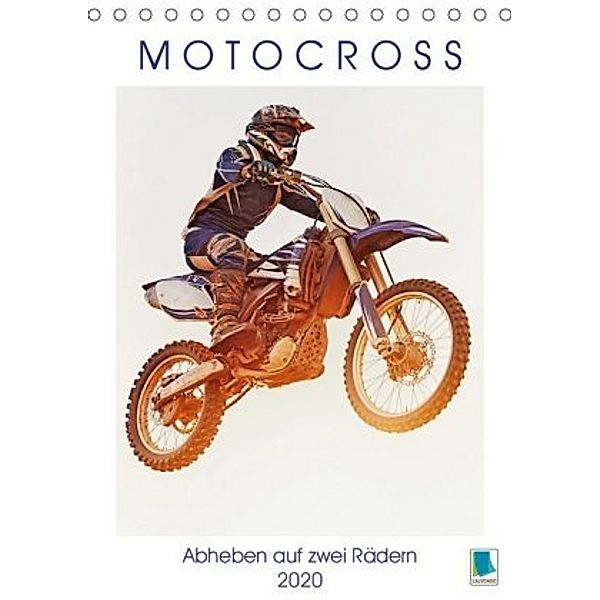 Motocross: Abheben auf zwei Rädern (Tischkalender 2020 DIN A5 hoch)
