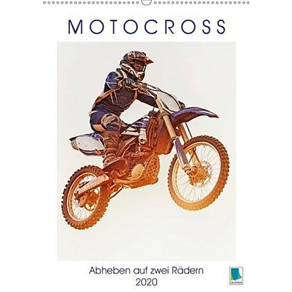Motocross: Abheben auf zwei Rädern (Wandkalender 2020 DIN A2 hoch)