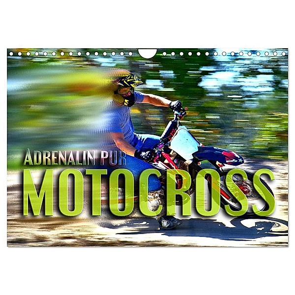 Motocross - Adrenalin pur (Wandkalender 2025 DIN A4 quer), CALVENDO Monatskalender, Calvendo, Renate Bleicher