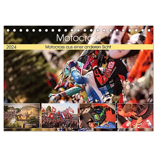 Motocross aus einer anderen Sicht (Tischkalender 2024 DIN A5 quer), CALVENDO Monatskalender, Arne Fitkau Fotografie & Design