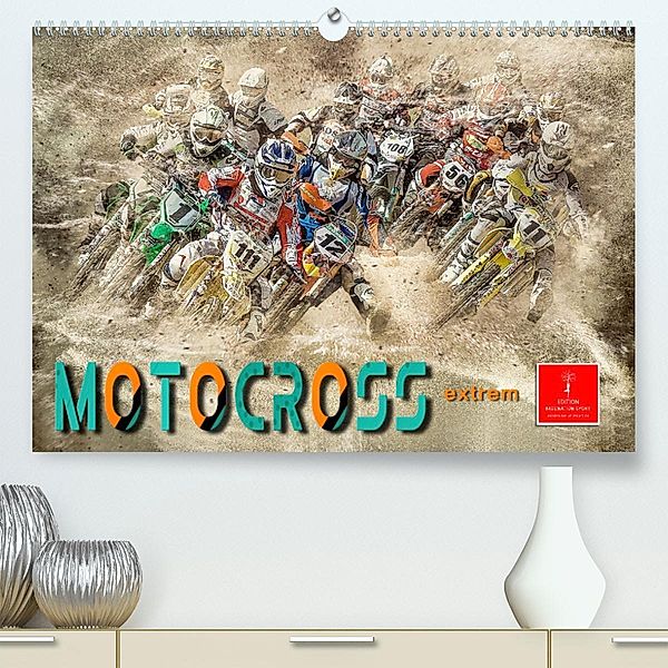 Motocross extrem (Premium, hochwertiger DIN A2 Wandkalender 2023, Kunstdruck in Hochglanz), Peter Roder