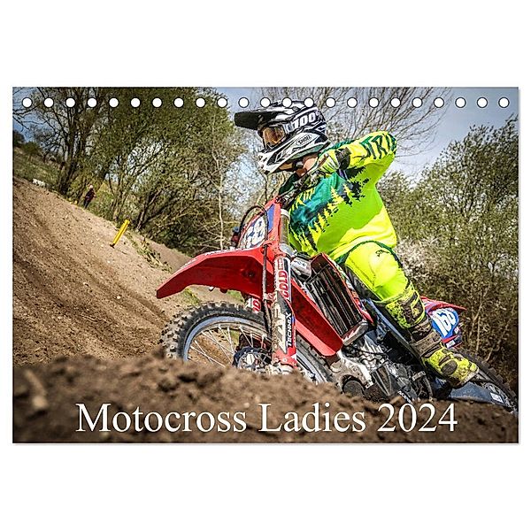 Motocross Ladies 2024 (Tischkalender 2024 DIN A5 quer), CALVENDO Monatskalender, Arne Fitkau Fotografie & Design