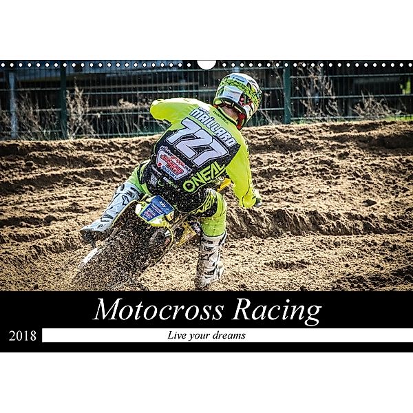 Motocross Racing 2018 (Wandkalender 2018 DIN A3 quer), Arne Fitkau