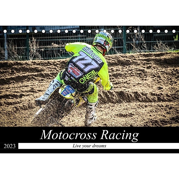 Motocross Racing 2023 (Tischkalender 2023 DIN A5 quer), Arne Fitkau Fotografie Design