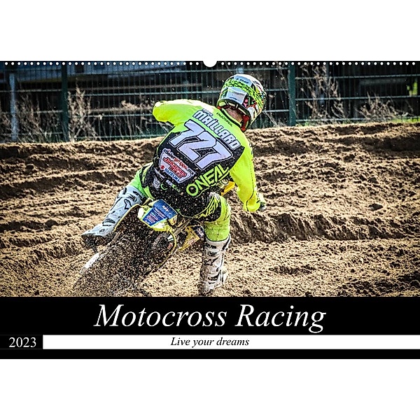 Motocross Racing 2023 (Wandkalender 2023 DIN A2 quer), Arne Fitkau Fotografie Design