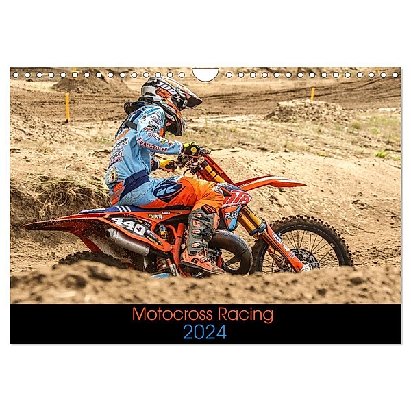 Motocross Racing 2024 (Wandkalender 2024 DIN A4 quer), CALVENDO Monatskalender, Arne Fitkau Fotografie & Design