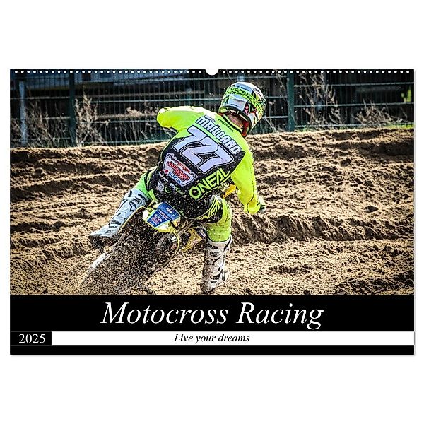 Motocross Racing 2025 (Wandkalender 2025 DIN A2 quer), CALVENDO Monatskalender, Calvendo, Arne Fitkau Fotografie Design