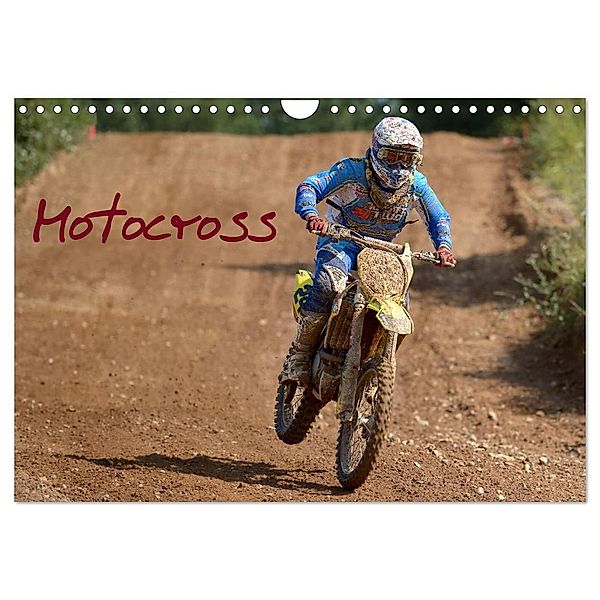 Motocross - Terminplaner (Wandkalender 2024 DIN A4 quer), CALVENDO Monatskalender, Jochen Dietrich