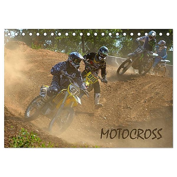 Motocross (Tischkalender 2024 DIN A5 quer), CALVENDO Monatskalender, Jochen Dietrich