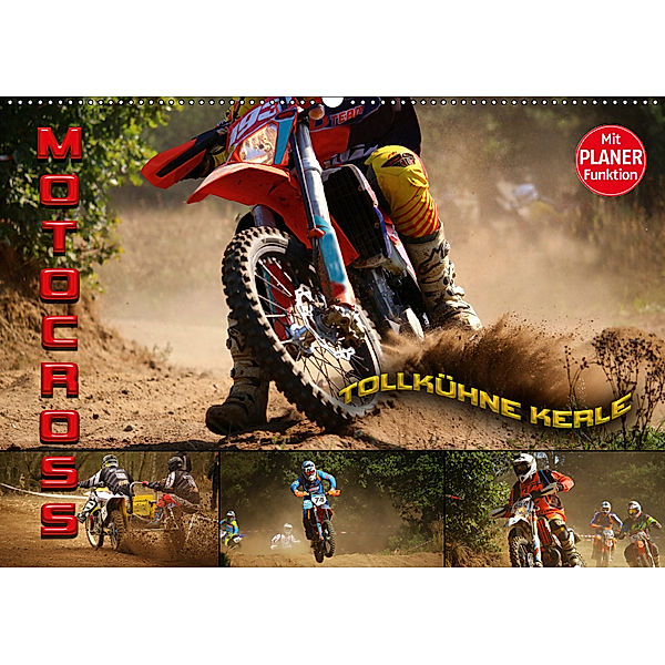 Motocross - tollkühne Kerle (Wandkalender 2019 DIN A2 quer), Renate Bleicher