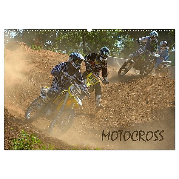 Motocross (Wandkalender 2024 DIN A2 quer), CALVENDO Monatskalender, Jochen Dietrich