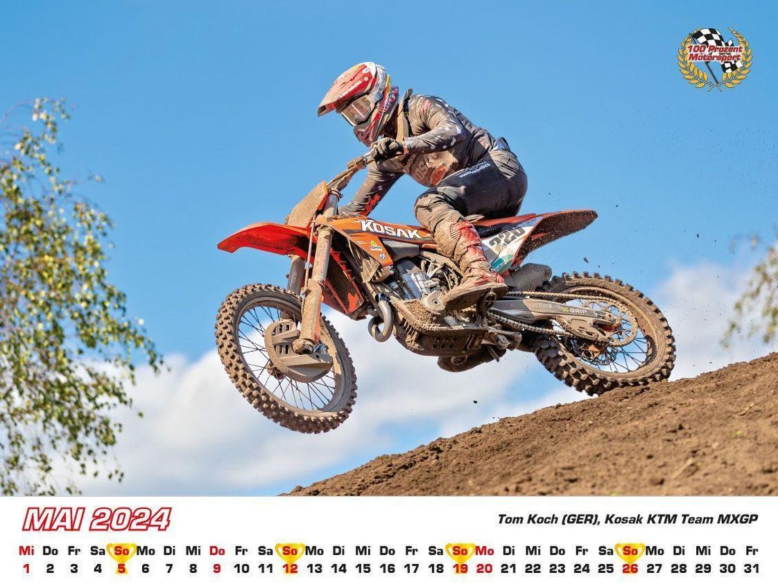 Motocross WM Kalender 2024 Kalender bei Weltbild.ch bestellen