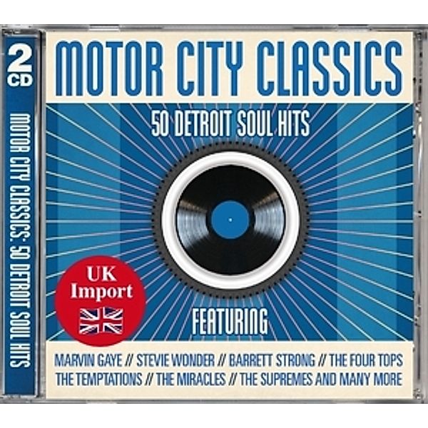 Motor City Classics-50 Detroit Soul Hits, Diverse Interpreten