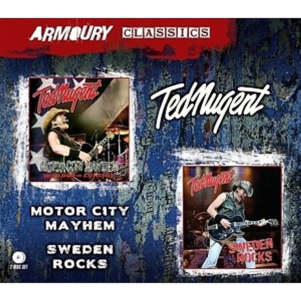 Motor City Mayhem+Sweden Rocks (2cd), Ted Nugent