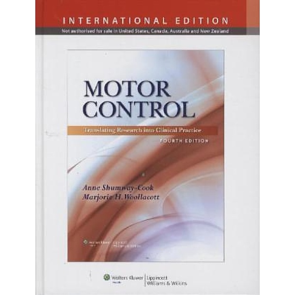 Motor Control, International Edition, Anne Shumway-Cook