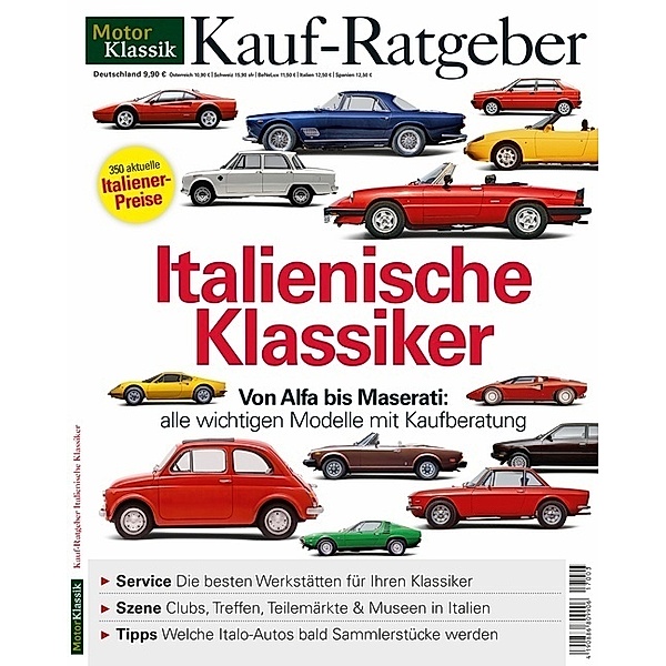 Motor Klassik Kauf-Ratgeber / MotorKlassik Kauf-Ratgeber -  Italienische Klassiker