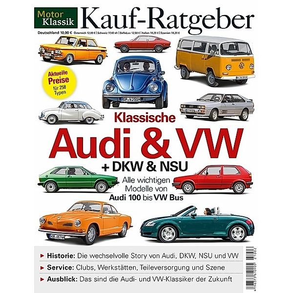 Motor Klassik Kaufratgeber VW + Audi