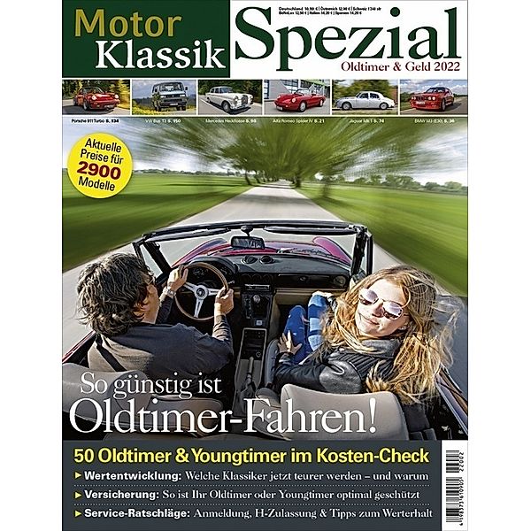 Motor Klassik Spezial - Oldtimer & Geld