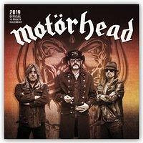 Motorhead 2019 Square, Inc Browntrout Publishers