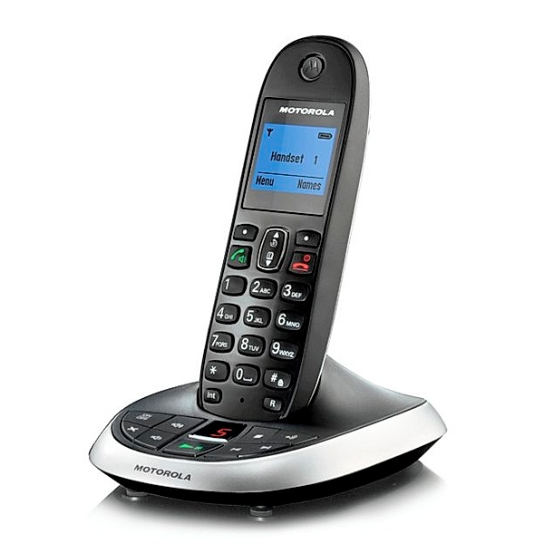 Motorola DECT-Telefon C2011 mit Anrufbeantworter