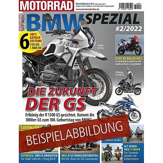 Motorrad BMW Spezial - 02 2022 Buch versandkostenfrei bei Weltbild.de  bestellen