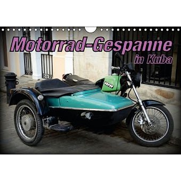 Motorrad-Gespanne in Kuba (Wandkalender 2016 DIN A4 quer), Henning von Löwis of Menar