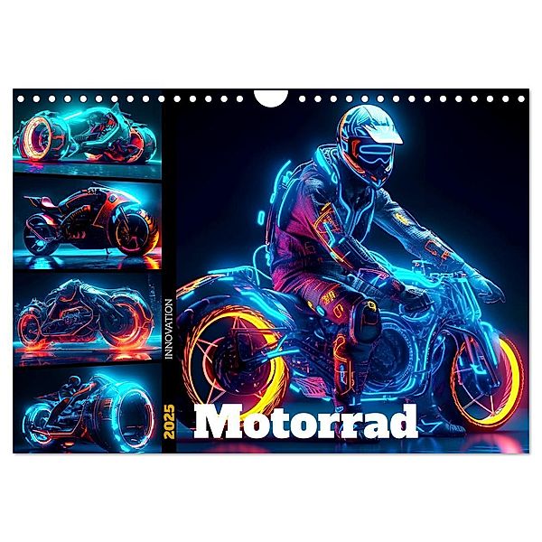 Motorrad Innovation (Wandkalender 2025 DIN A4 quer), CALVENDO Monatskalender, Calvendo, Monika Altenburger