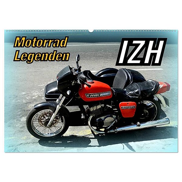 Motorrad-Legenden: IZH (Wandkalender 2024 DIN A2 quer), CALVENDO Monatskalender, Henning von Löwis of Menar