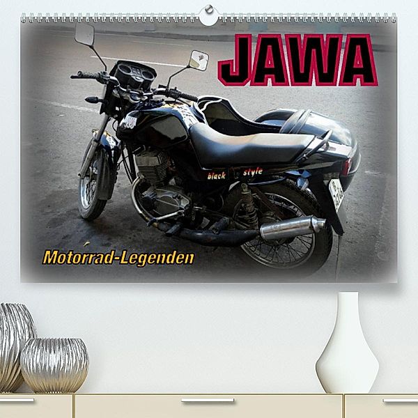 Motorrad-Legenden: JAWA (Premium, hochwertiger DIN A2 Wandkalender 2023, Kunstdruck in Hochglanz), Henning von Löwis of Menar, Henning von Löwis of Menar