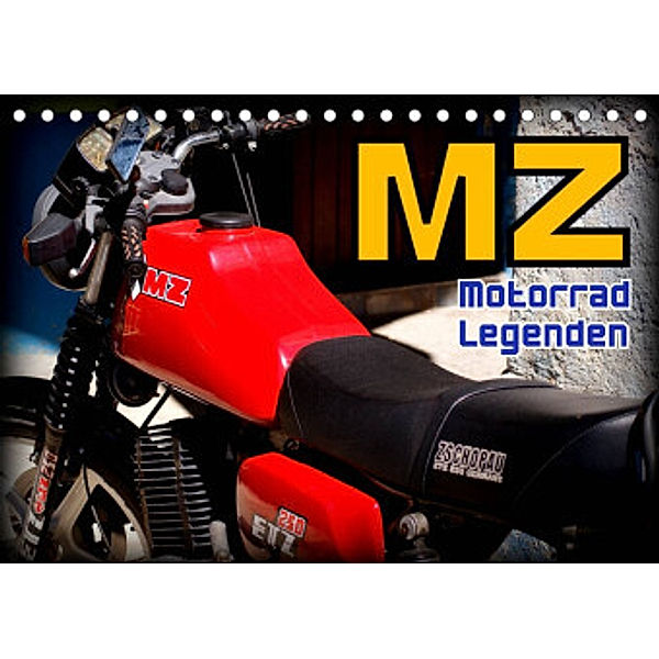 Motorrad-Legenden - MZ (Tischkalender 2023 DIN A5 quer), Henning von Löwis of Menar, Henning von Löwis of Menar