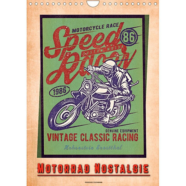 Motorrad Nostalgie (Wandkalender 2022 DIN A4 hoch), Peter Roder