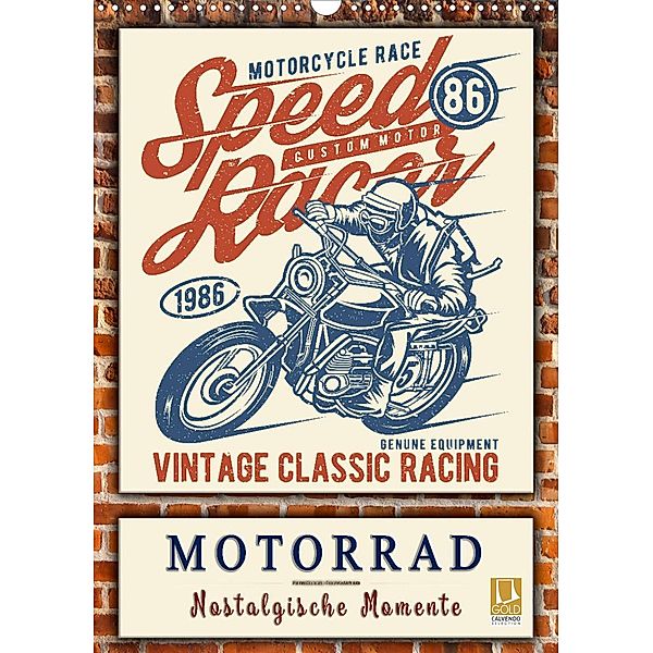Motorrad - nostalgische Momente (Wandkalender 2023 DIN A3 hoch), Peter Roder