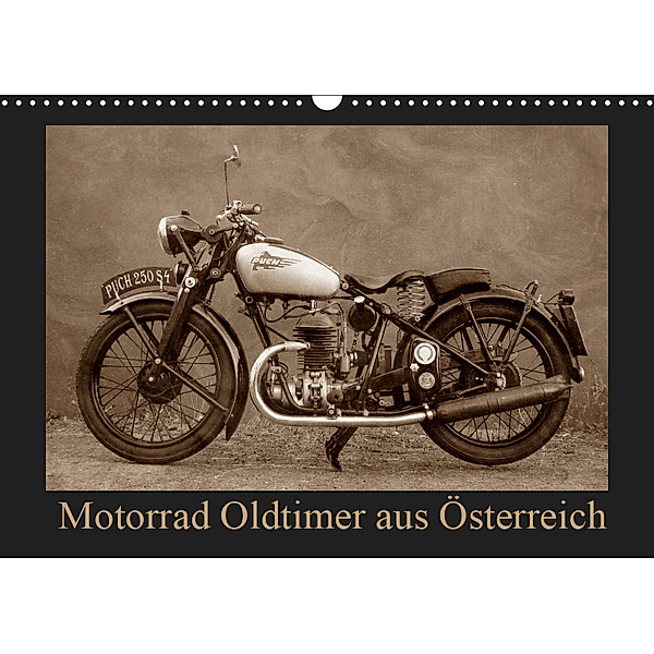 Motorrad Oldtimer aus Österreich (Wandkalender 2019 DIN A3 quer), Gabi Siebenhühner