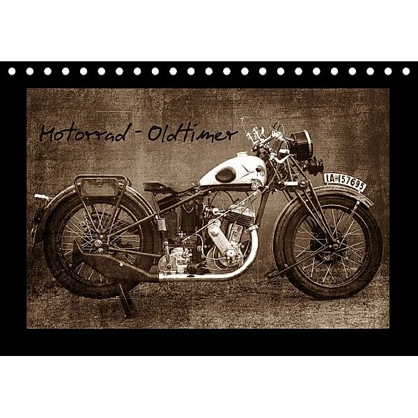 Motorrad Oldtimer (Tischkalender 2014 DIN A5 quer), Gabi Siebenhühner