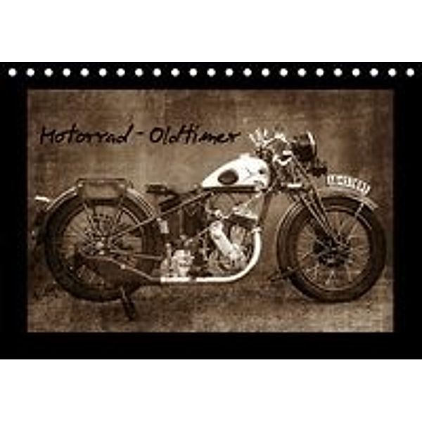 Motorrad Oldtimer (Tischkalender 2016 DIN A5 quer), Gabi Siebenhühner