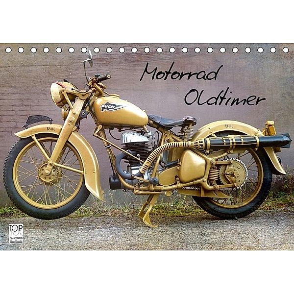 Motorrad Oldtimer (Tischkalender 2017 DIN A5 quer), Gabi Siebenhühner