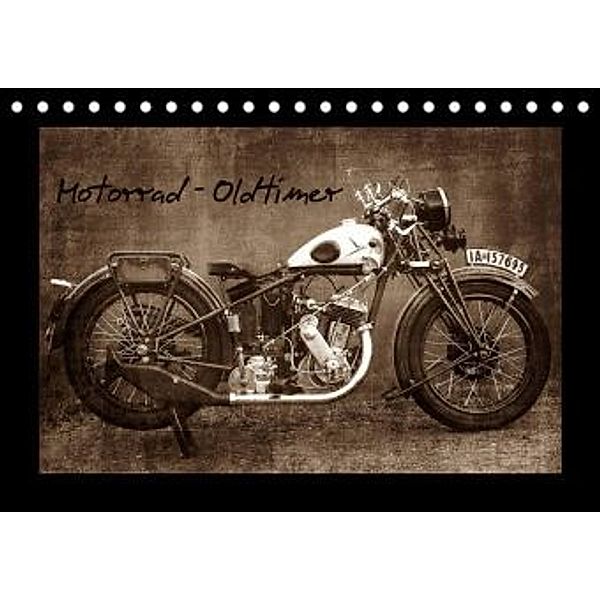Motorrad Oldtimer (Tischkalender 2022 DIN A5 quer), Gabi Siebenhühner