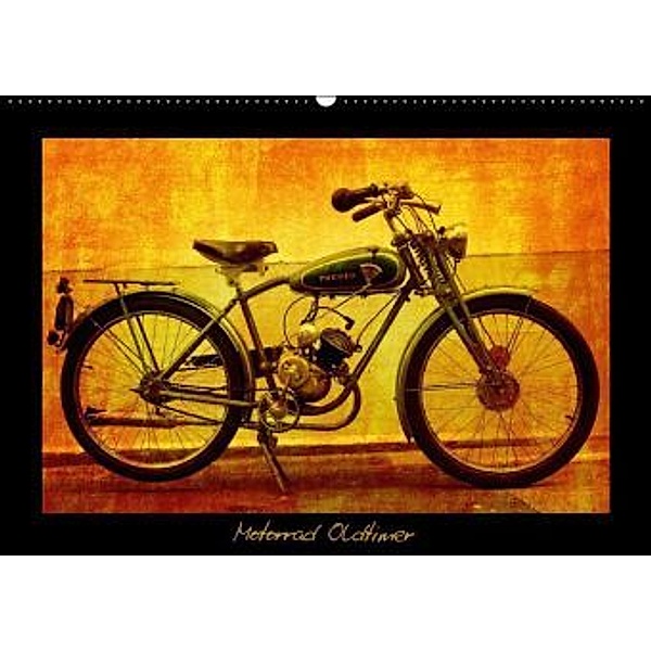 Motorrad Oldtimer (Wandkalender 2016 DIN A2 quer), Gabi Siebenhühner