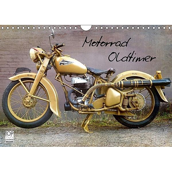 Motorrad Oldtimer (Wandkalender 2017 DIN A4 quer), Gabi Siebenhühner