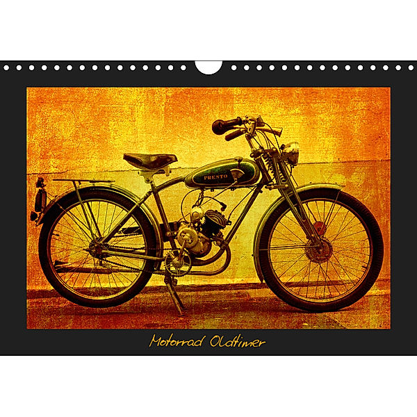 Motorrad Oldtimer (Wandkalender 2019 DIN A4 quer), Gabi Siebenhühner