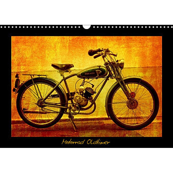 Motorrad Oldtimer (Wandkalender 2022 DIN A3 quer), Gabi Siebenhühner