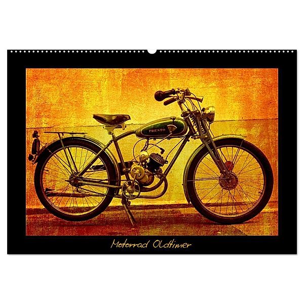 Motorrad Oldtimer (Wandkalender 2024 DIN A2 quer), CALVENDO Monatskalender, Gabi Siebenhühner