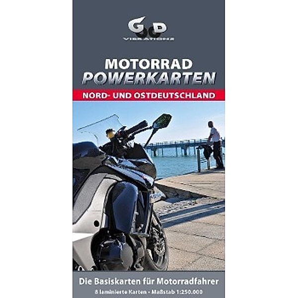 Motorrad Powerkarten Nord- und Ostdeutschland, 8 Bl.