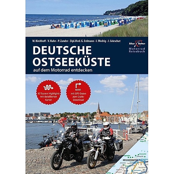 Motorrad Reiseführer Deutsche Ostseeküste, Werner Kirchhoff, Franz Kirchhoff