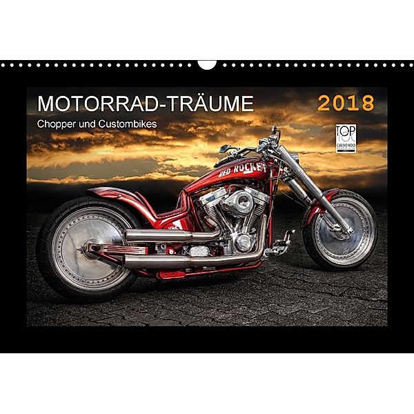 Motorrad-Träume - Chopper und Custombikes (Wandkalender 2018 DIN A3 quer), Michael Pohl