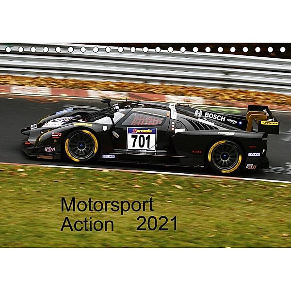 Motorsport Action 2021 (Tischkalender 2021 DIN A5 quer), Felix Töllich